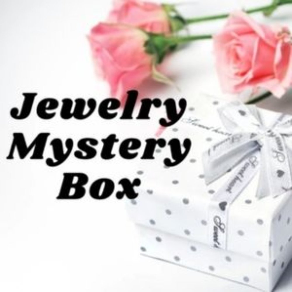Jewelry Mystery Box Of Resale Jewelry Value $75.00